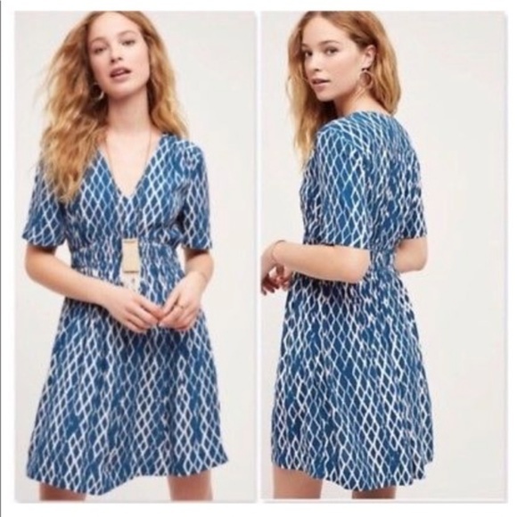 Anthropologie Dresses & Skirts - HD in Paris Anthropologie Archipelago Blue Dress